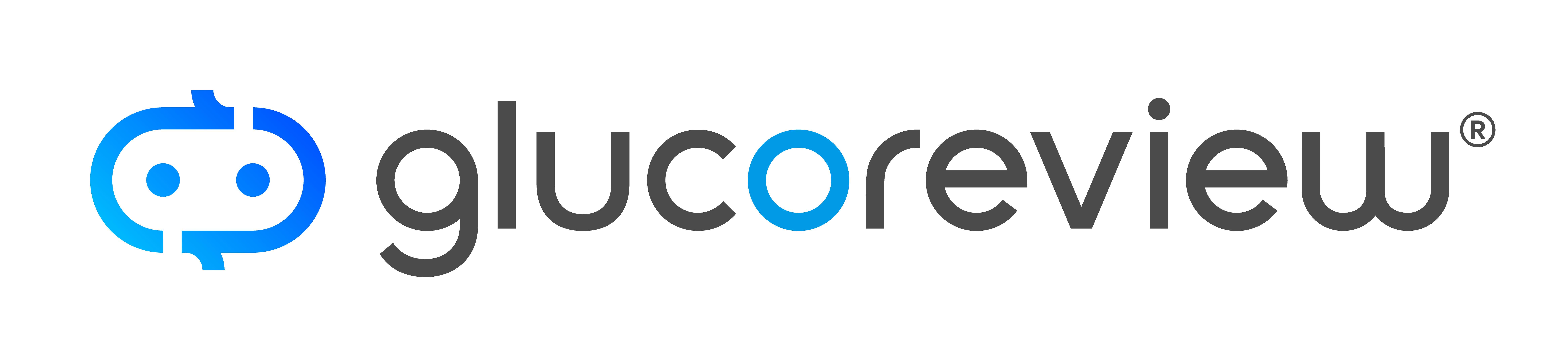 新しいglucoreviewのロゴ